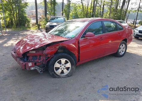 2007 Chevrolet Impala Lt from USA, damaged, VIN 2G1WT58KX79194081